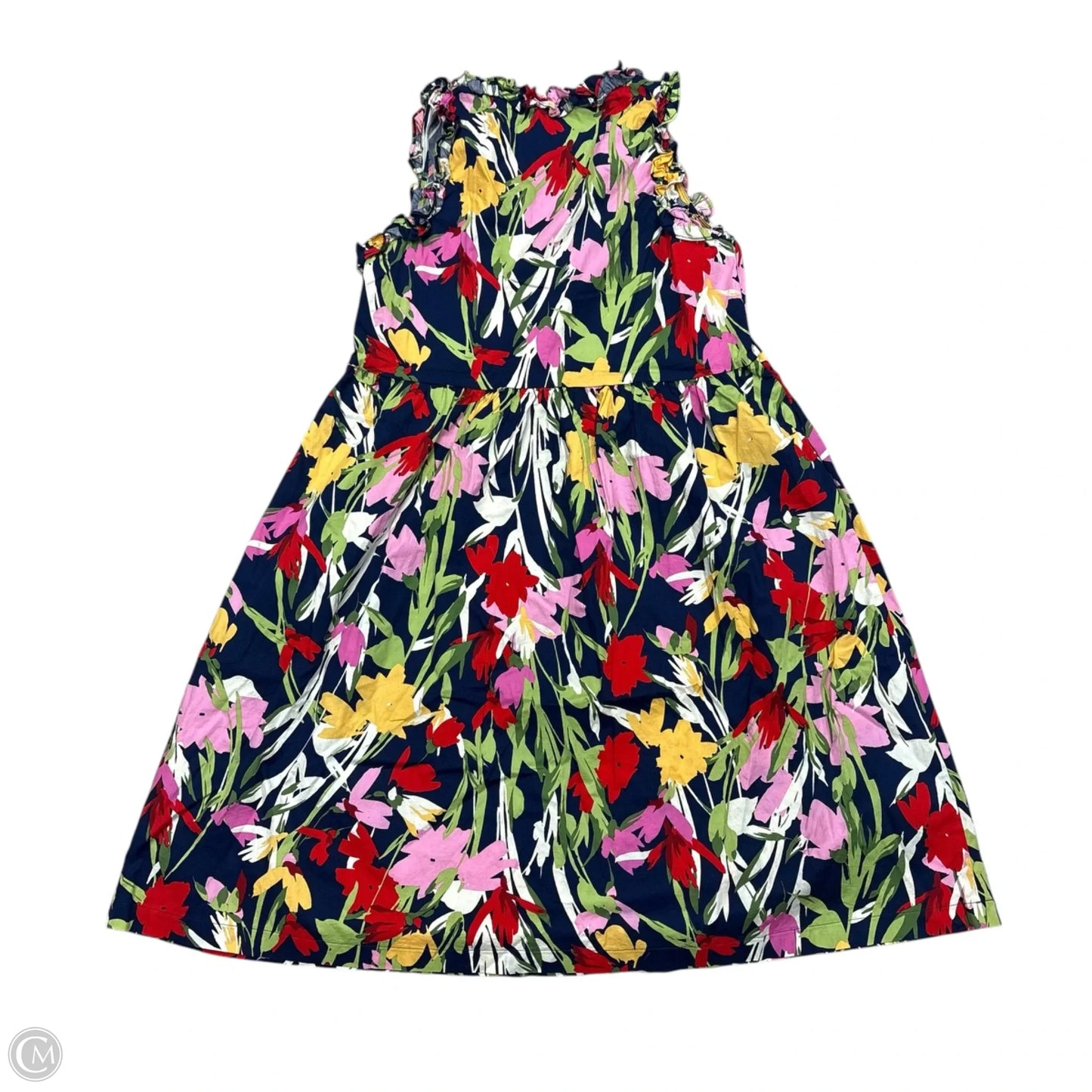 Dress Casual Midi By Maggy London In Floral Print, Size: S