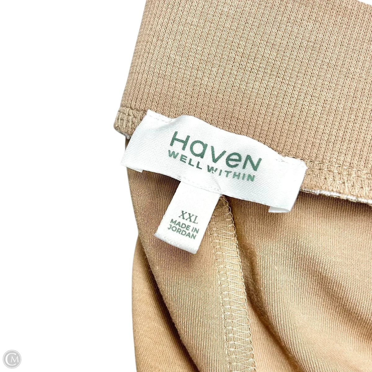 Pants Wide Leg By Haven In Tan, Size: Xxl