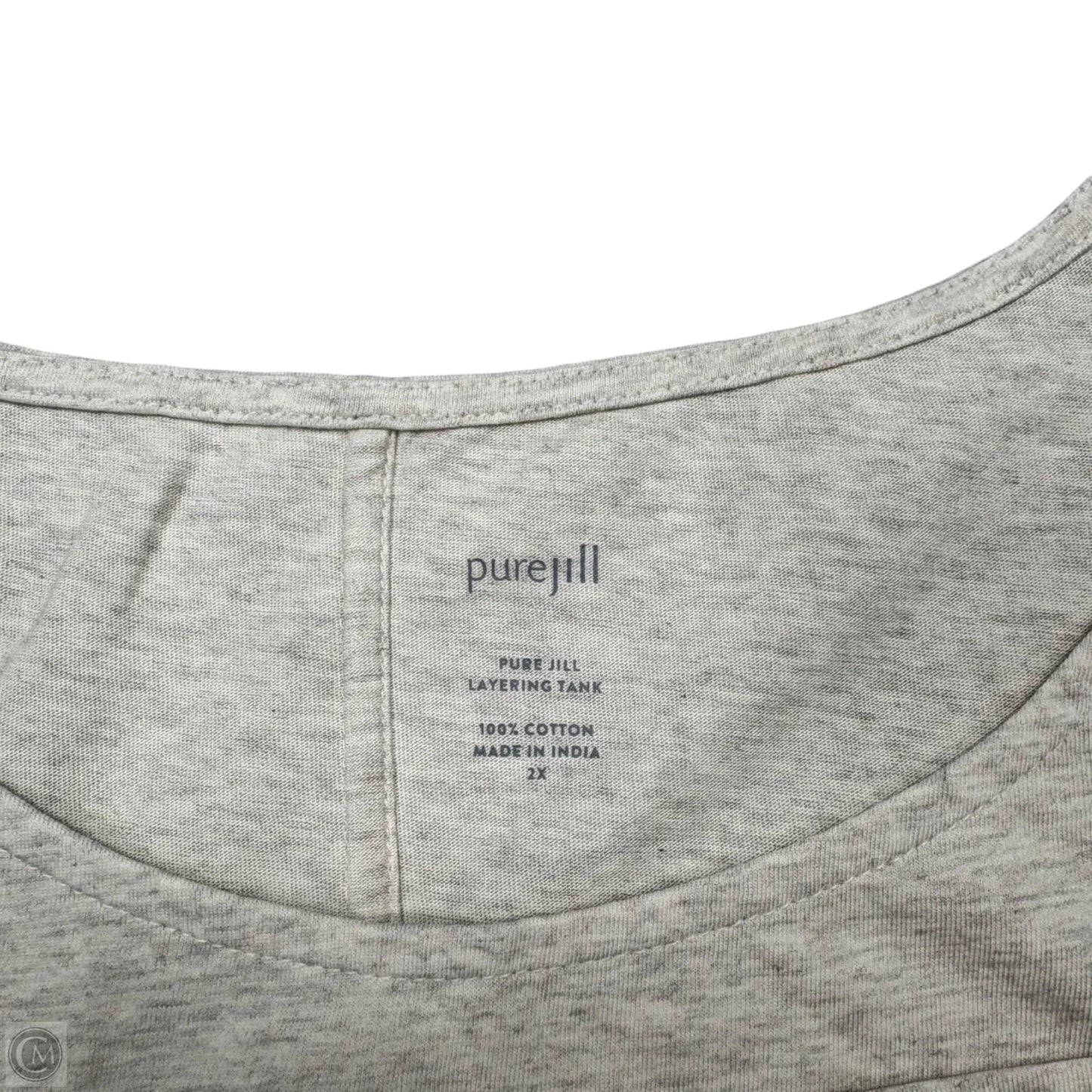 Tank Top By Pure Jill In Cream, Size: 2x