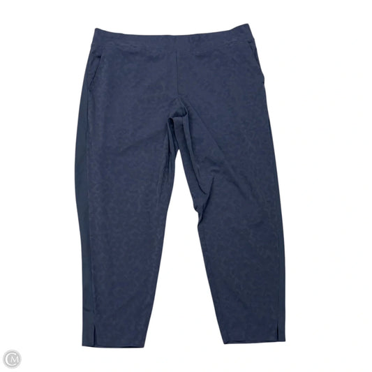 Athletic Pants By Athleta In Blue, Size: Xxl