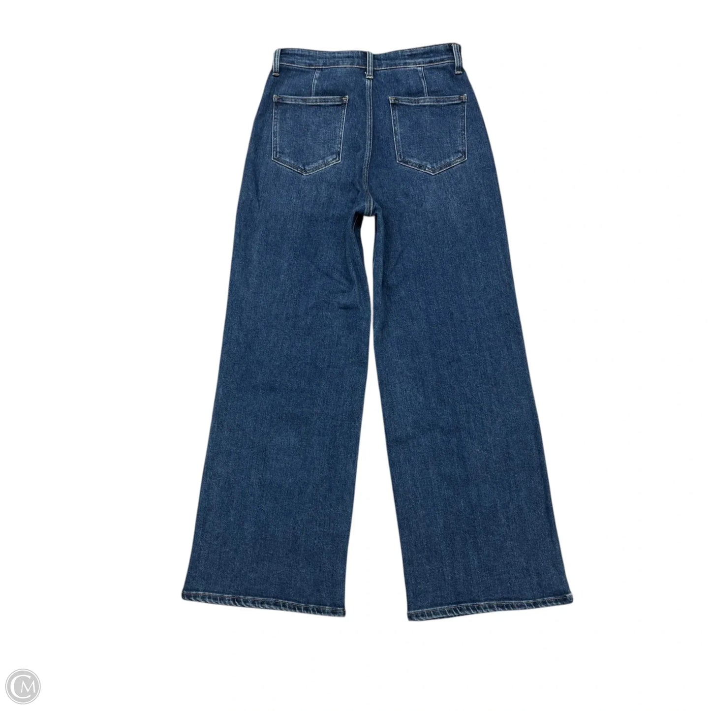 Jeans Wide Leg By Just Black In Blue Denim, Size: 10