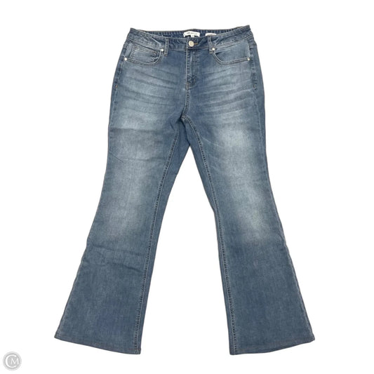 Jeans Boot Cut By A Beautiful Soul In Blue Denim, Size: 12