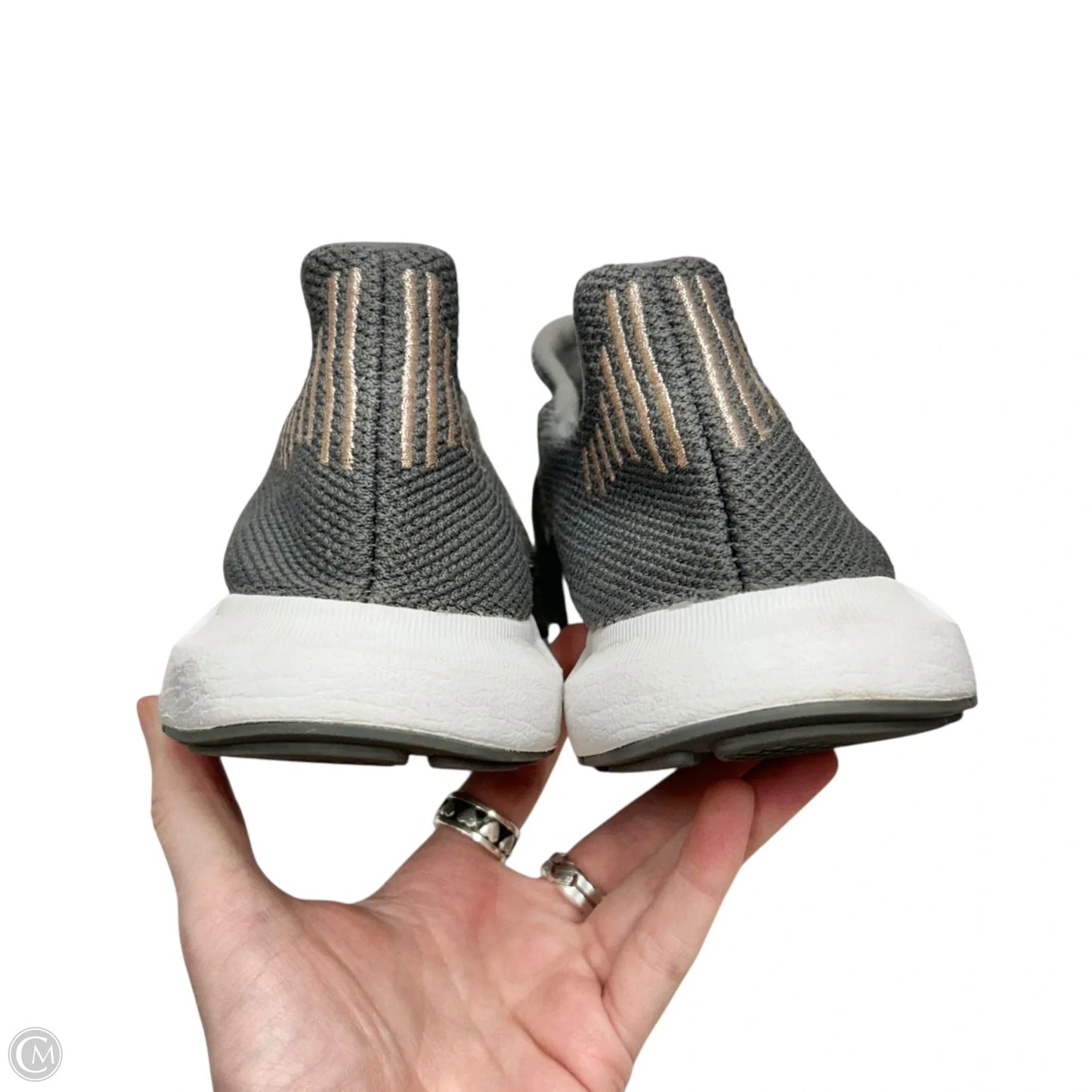 Shoes Athletic By Adidas In Grey, Size: 6.5