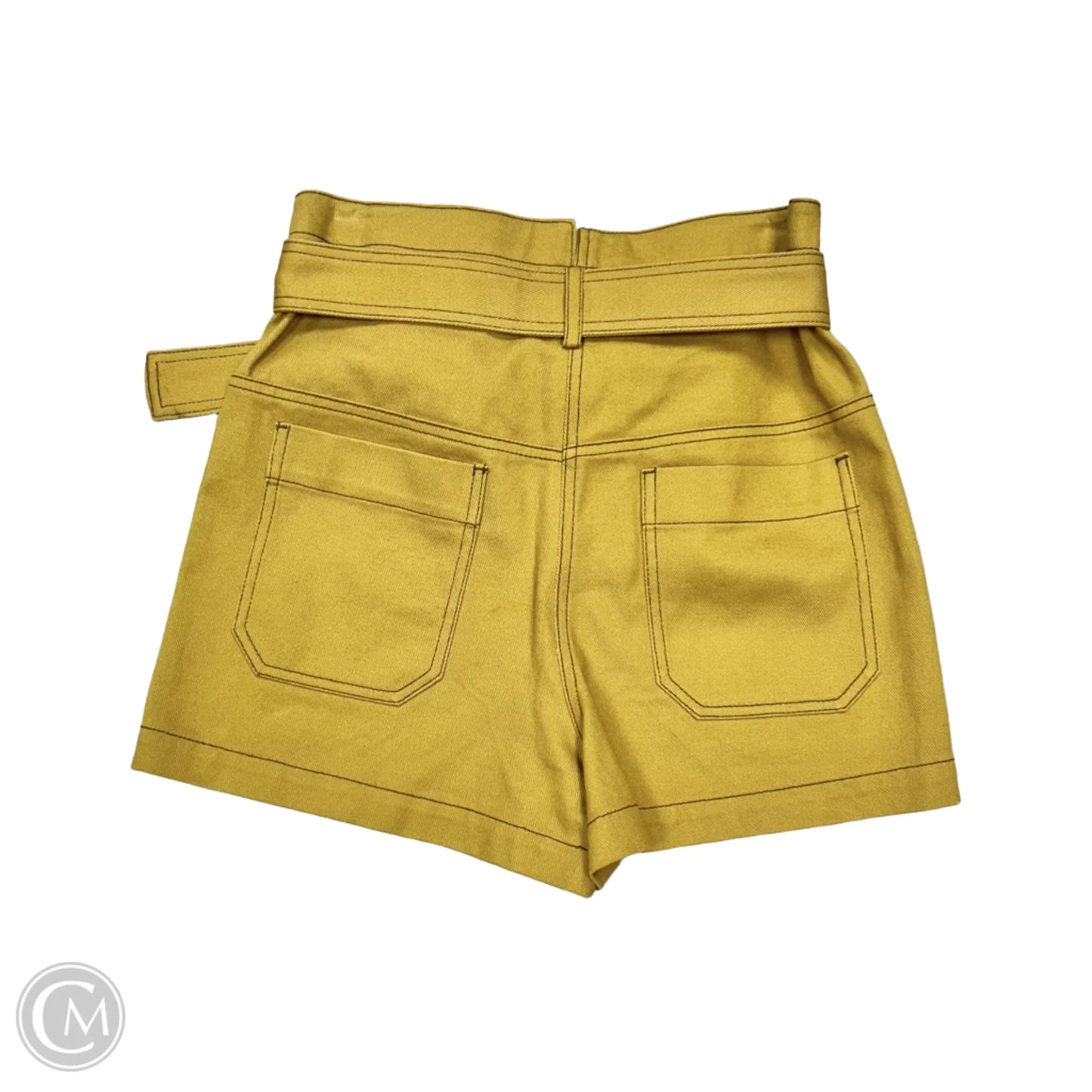 Shorts Designer By Phillip Lim In Mustard, Size: 0