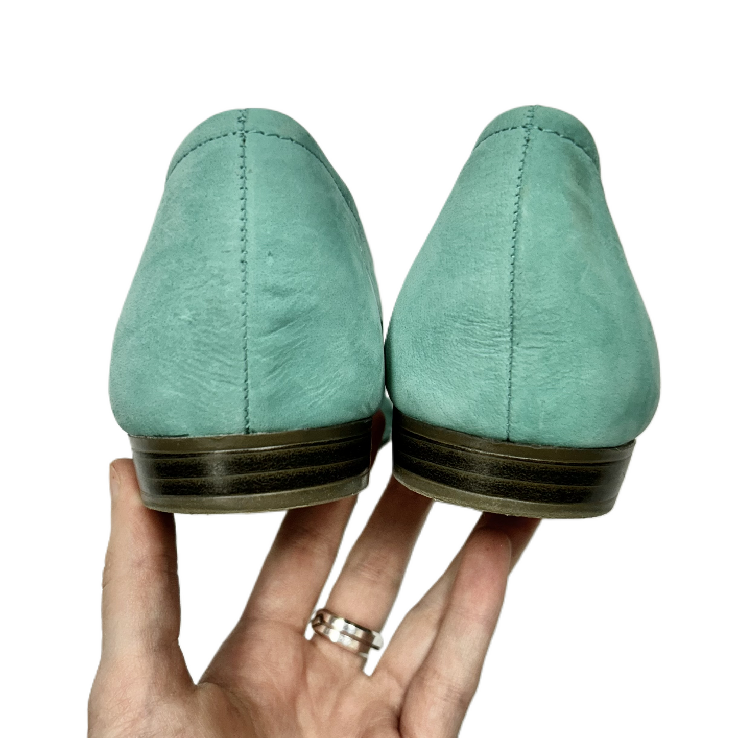 Teal Shoes Flats By Naturalizer, Size: 8.5