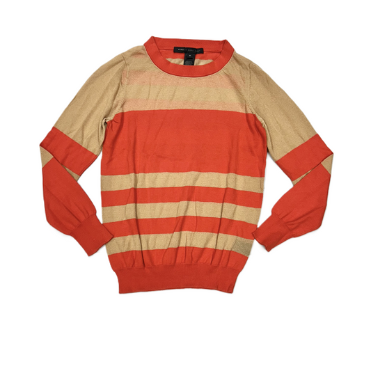 Tan & Orange Top Long Sleeve By Marc By Marc Jacobs, Size: S