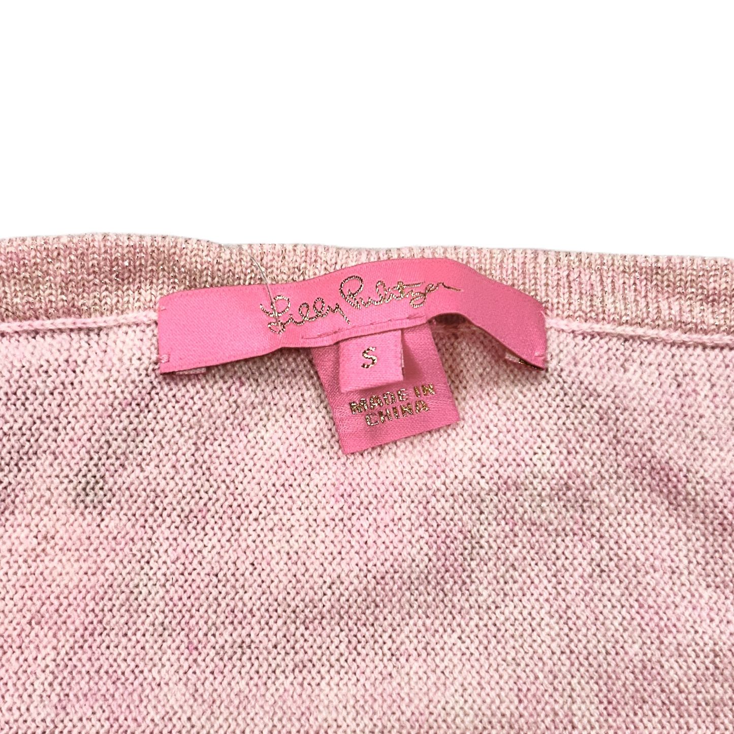 Pink Sweater Designer By Lilly Pulitzer, Size: S