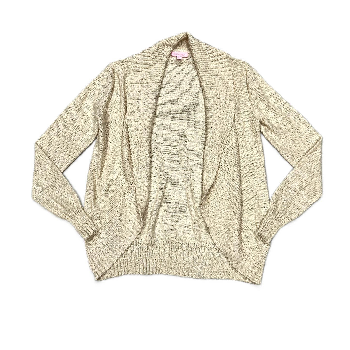 Tan Sweater Designer By Lilly Pulitzer, Size: S