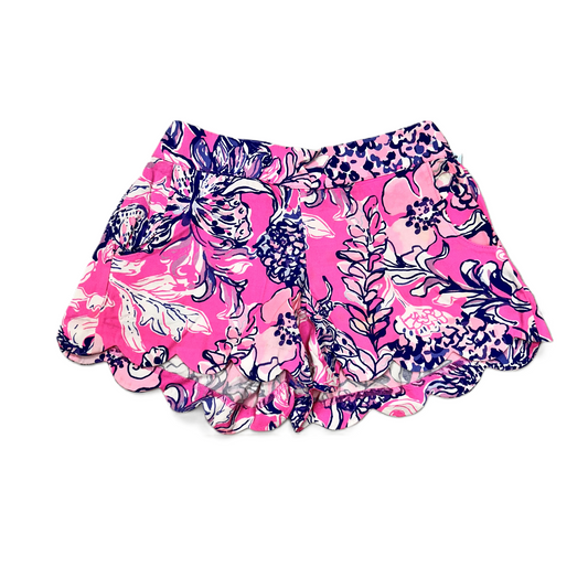 Pink Blue Shorts Designer By Lilly Pulitzer, Size: Xs