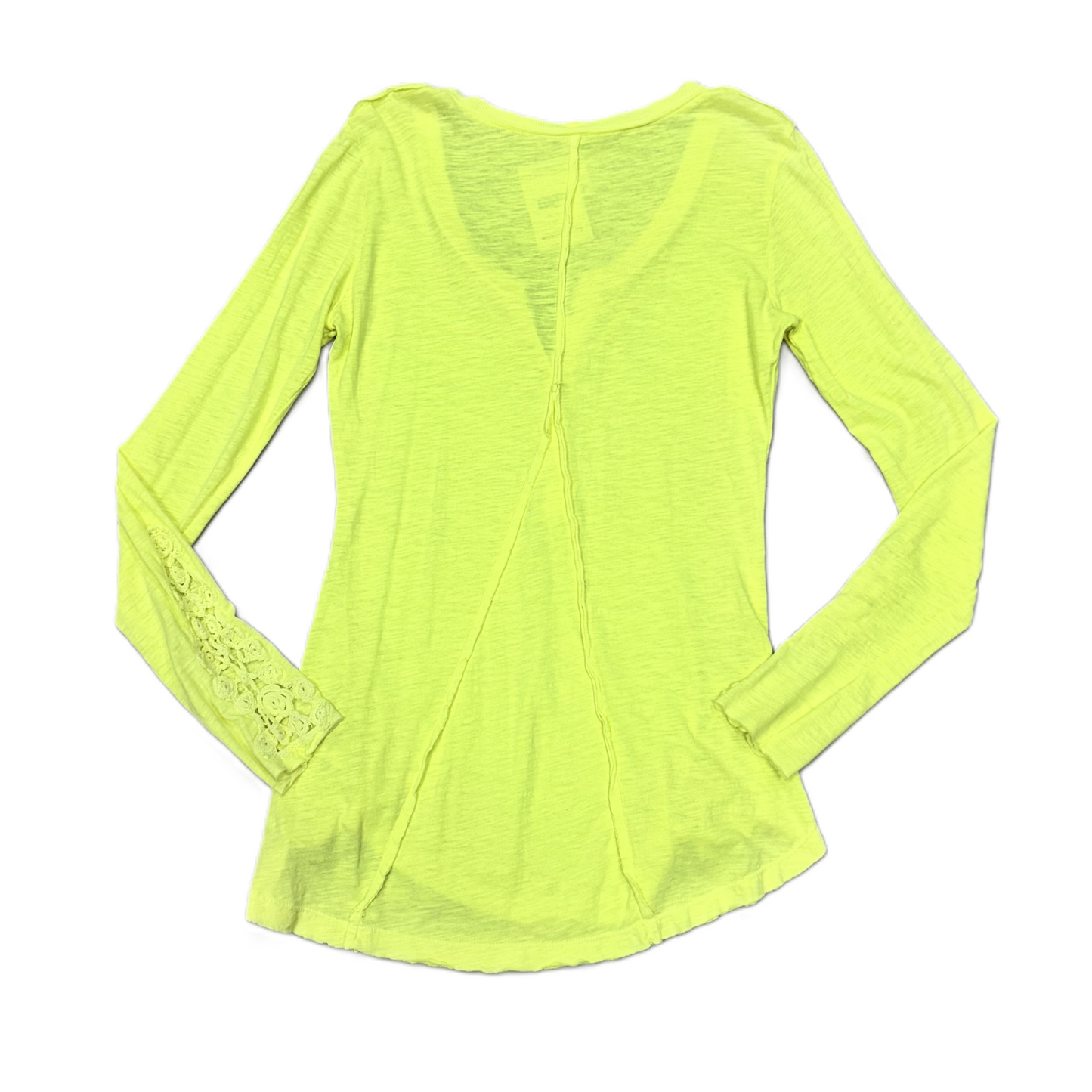 Top Long Sleeve By Free People In Neon, Size: M