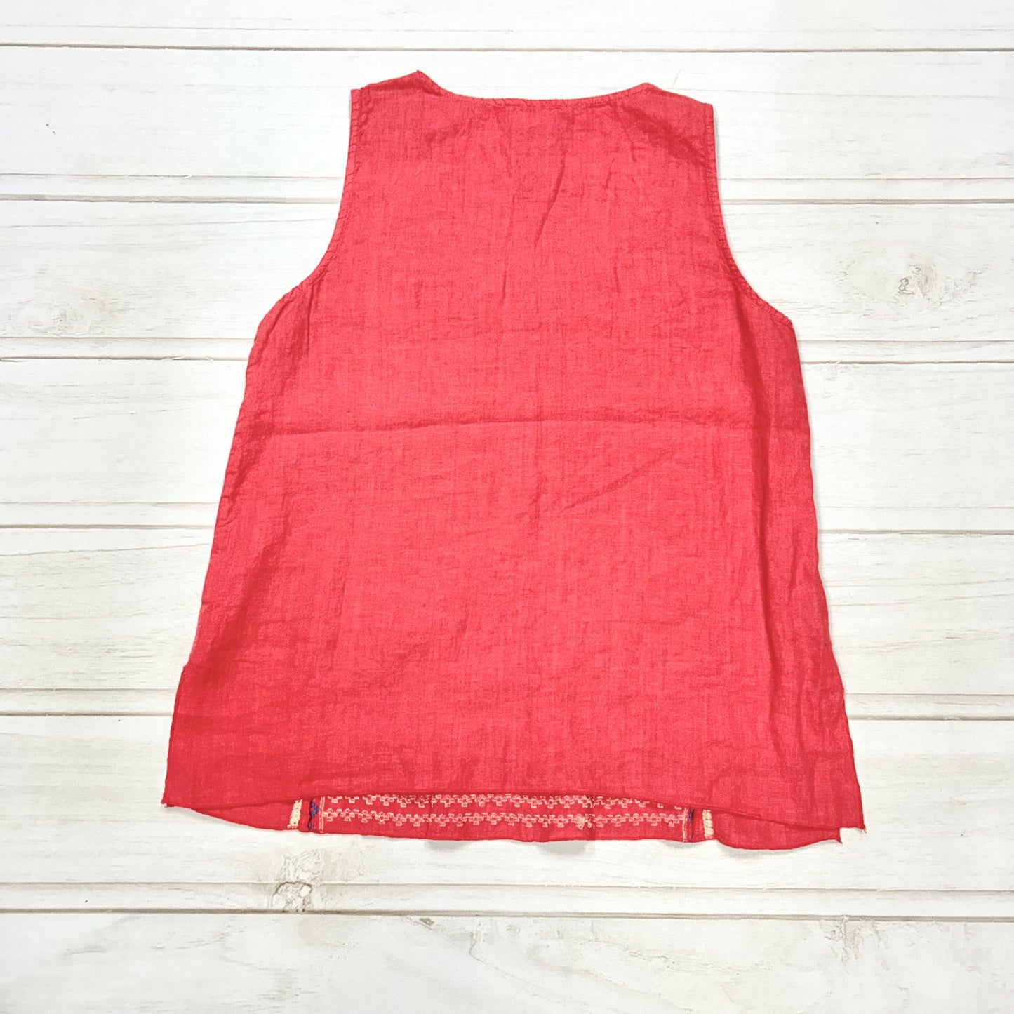 Top Sleeveless Designer By Johnny Was  Size: S