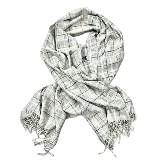 Scarf Winter By Look In Grey