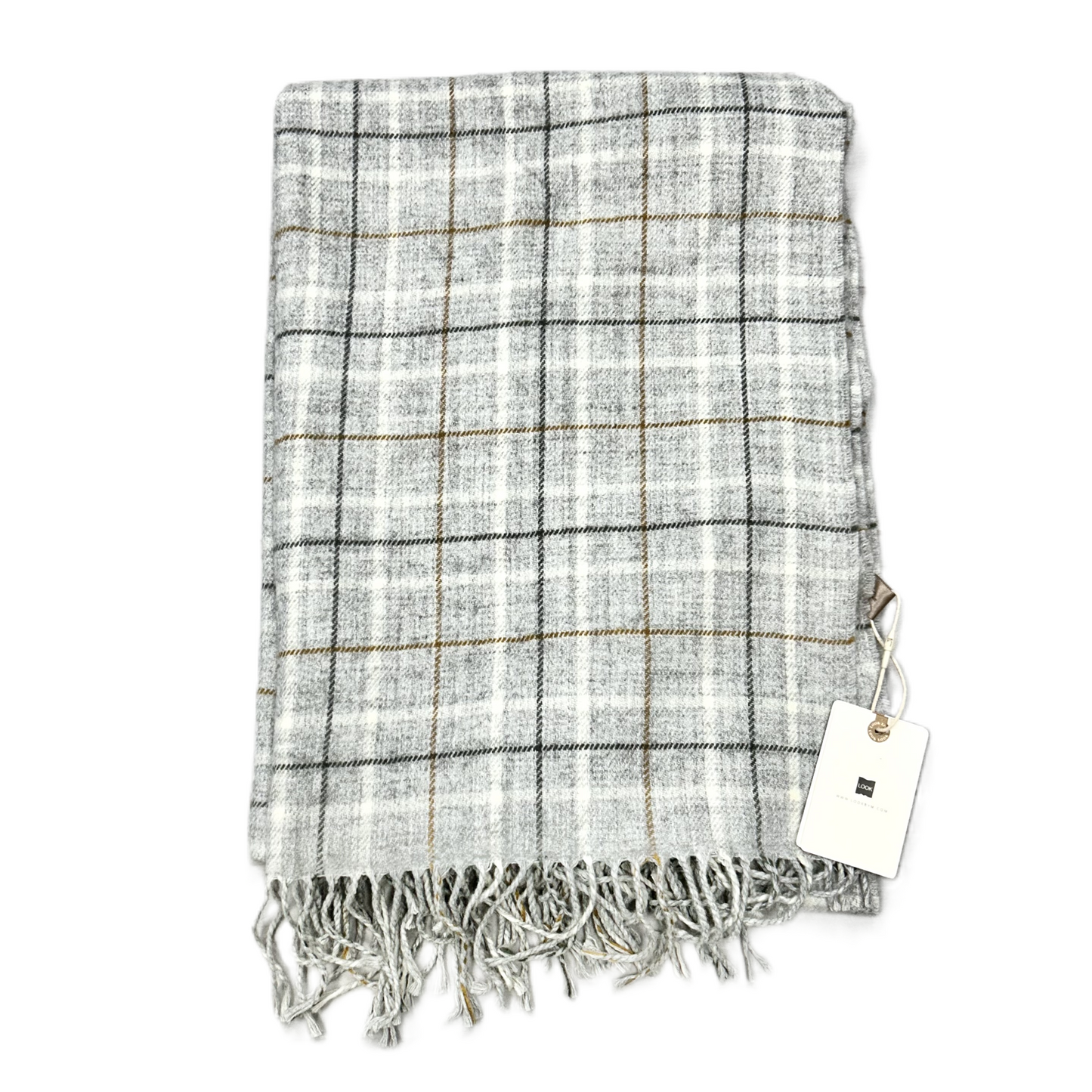 Scarf Winter By Look In Grey