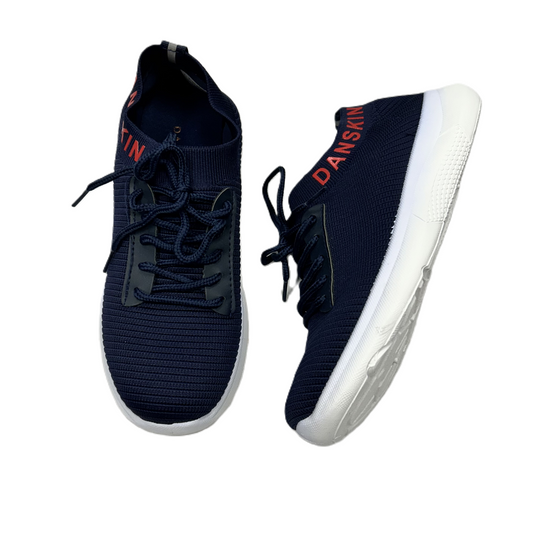 Navy Shoes Sneakers By Danskin, Size: 7.5