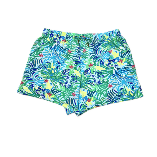 Blue & Green Shorts Designer By Lilly Pulitzer, Size: M