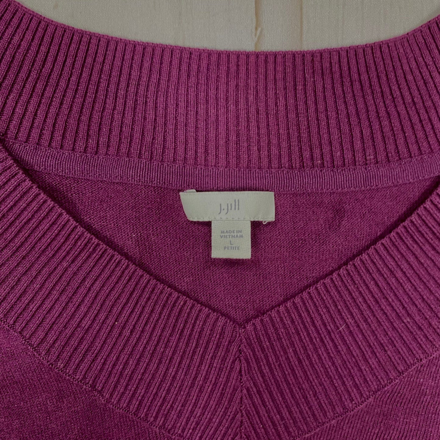 Sweater By J. Jill In Purple, Size: L