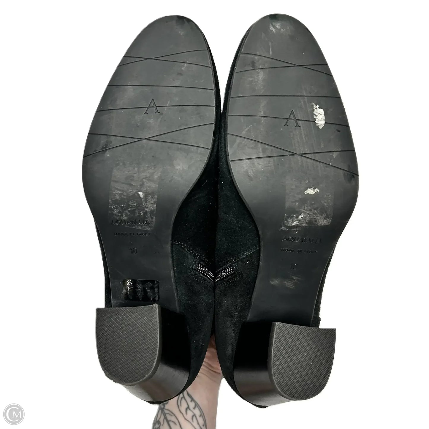 Boots Designer By All Saints In Black, Size: 10.5