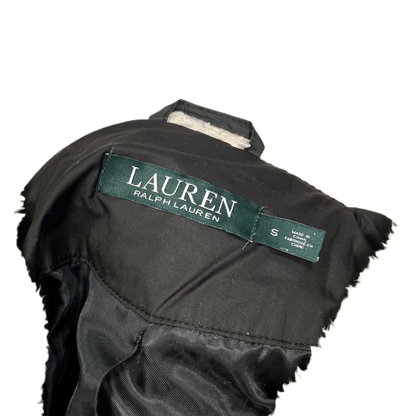 Coat Puffer & Quilted By Lauren By Ralph Lauren In Grey, Size: S