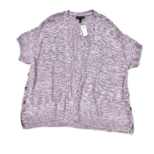 Sweater Short Sleeve By Lane Bryant In Purple, Size: 3x