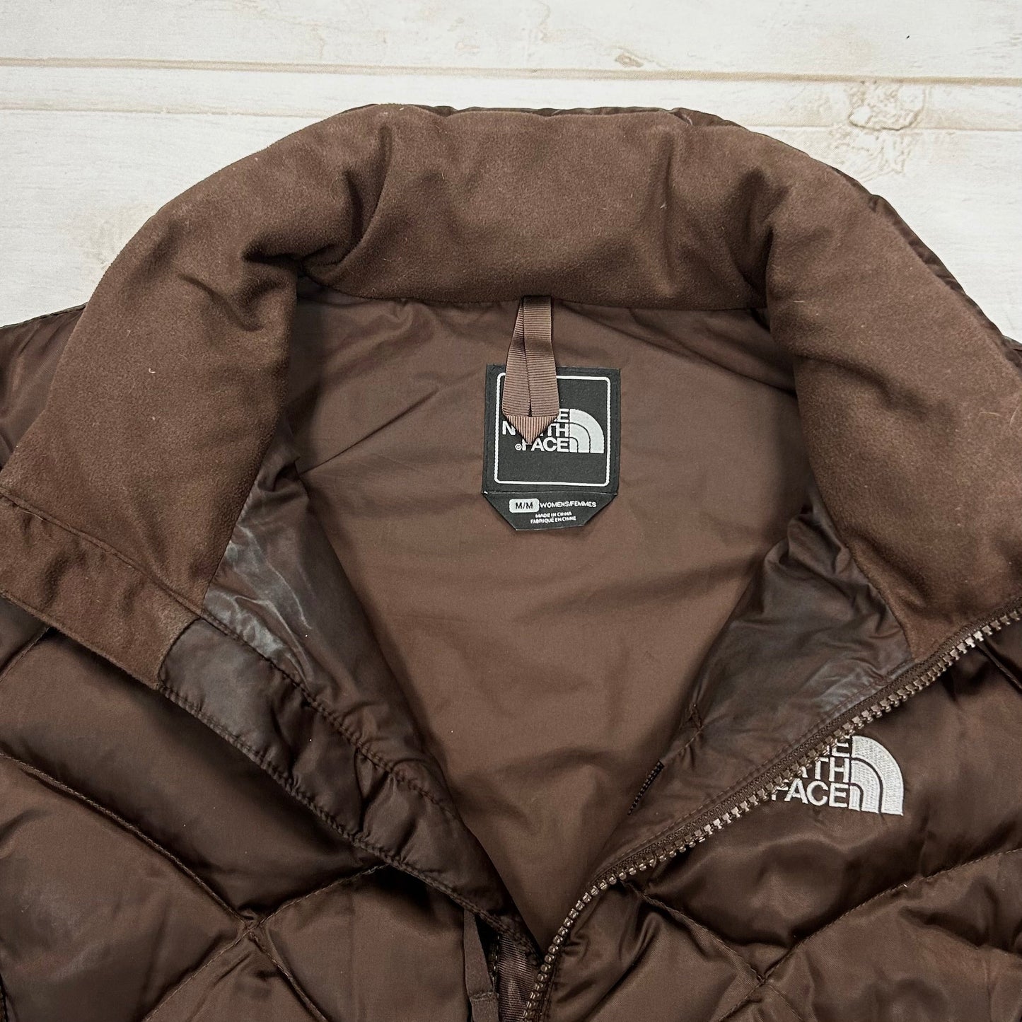 Coat Puffer & Quilted By The North Face In Brown, Size: M