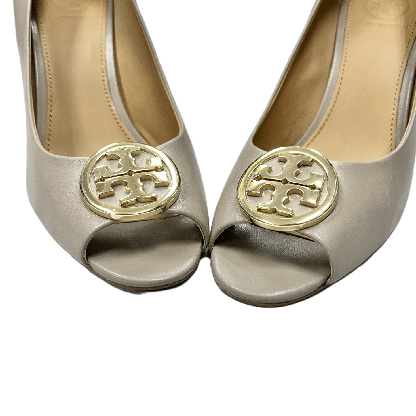 Shoes Designer By Tory Burch In Grey, Size: 6.5