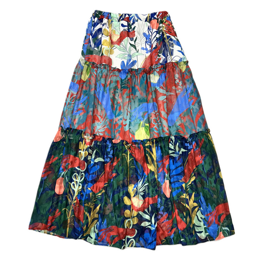 Skirt Maxi By Hutch In Floral Print, Size: S