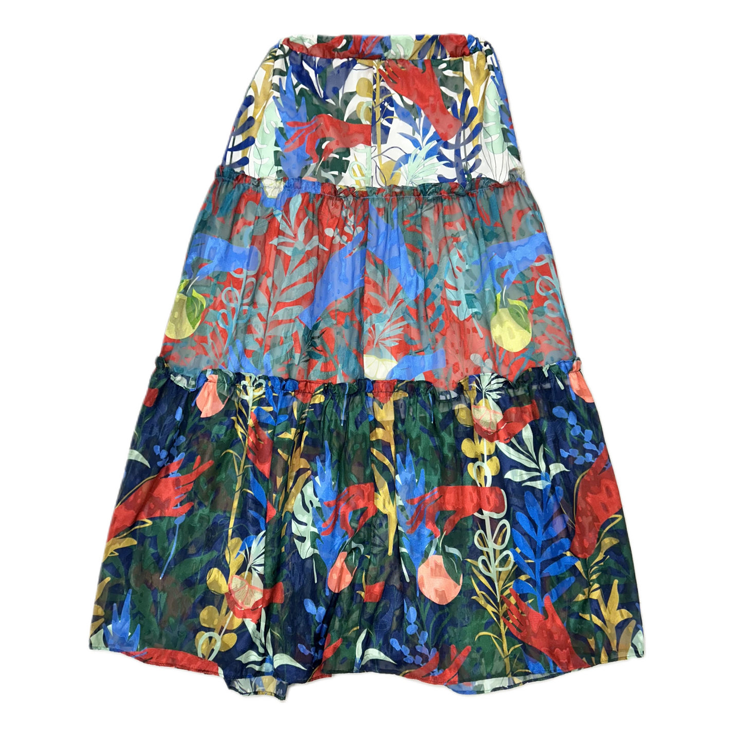 Skirt Maxi By Hutch In Floral Print, Size: S