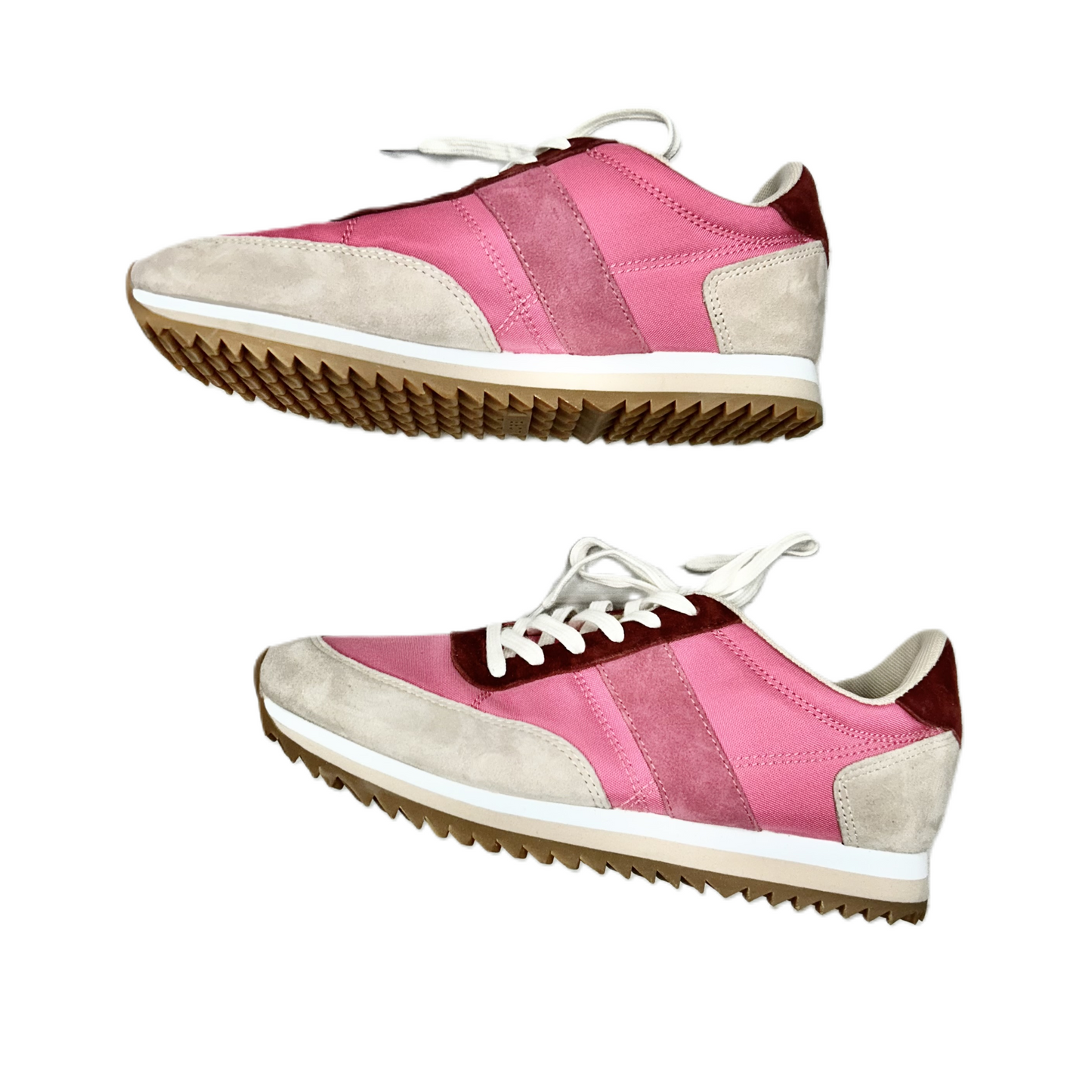 Shoes Sneakers By J. Crew In Pink & Red, Size: 8