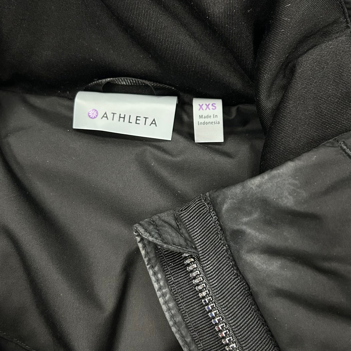 Coat Puffer & Quilted By Athleta In Black, Size: Xxs