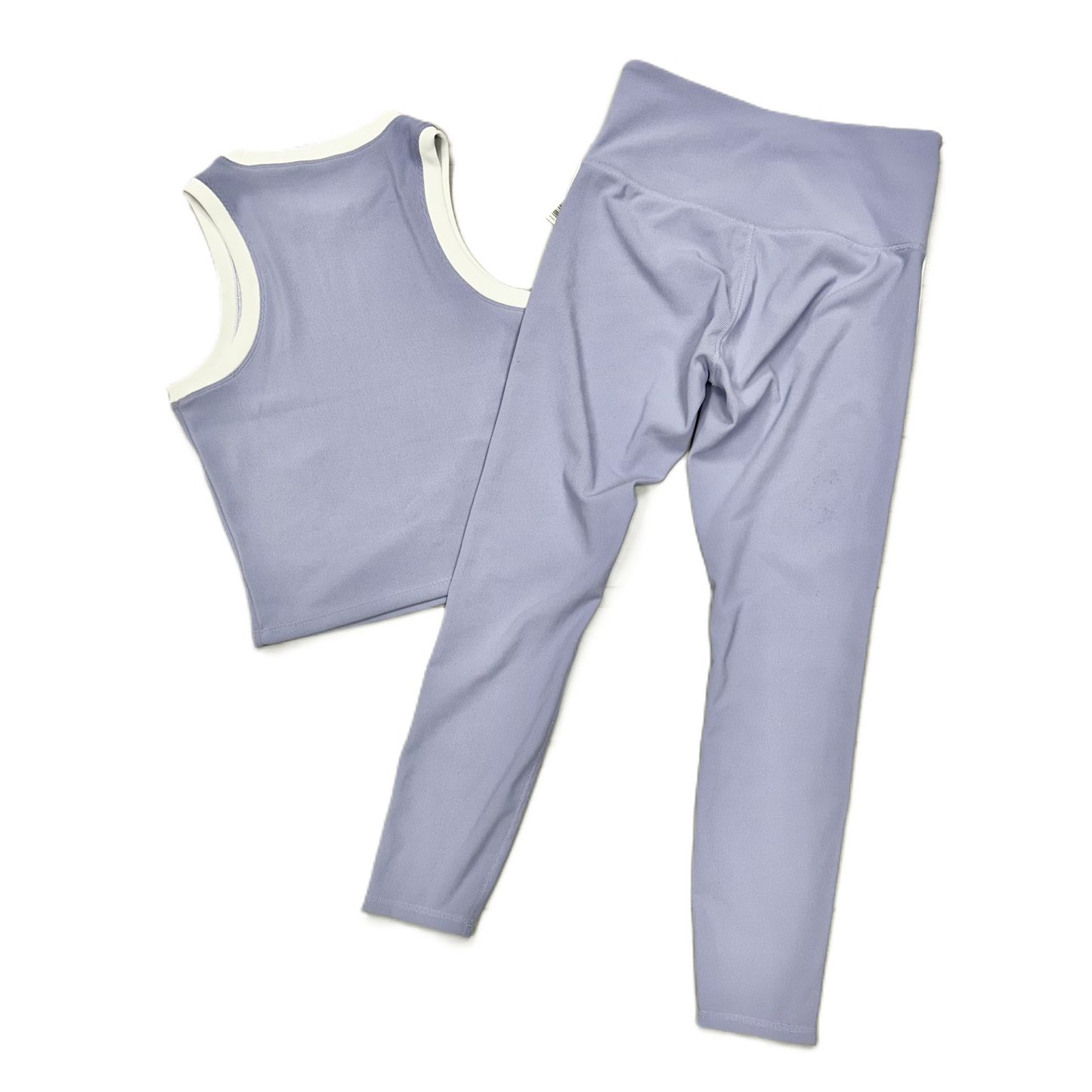 Athletic Pants 2pc By Move Theology In Purple & White, Size: M