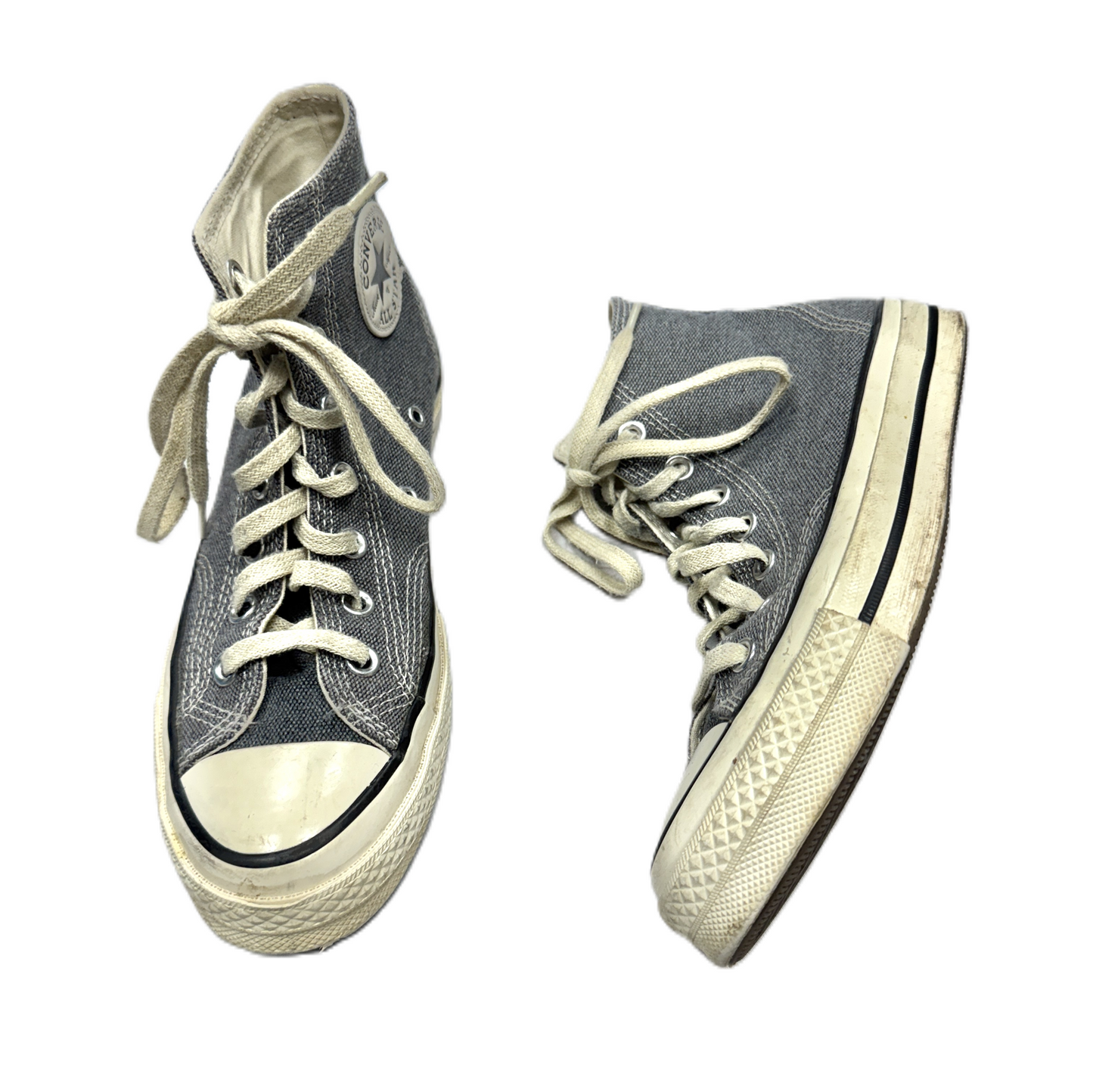 Shoes Sneakers By Converse In Blue Denim, Size: 7.5