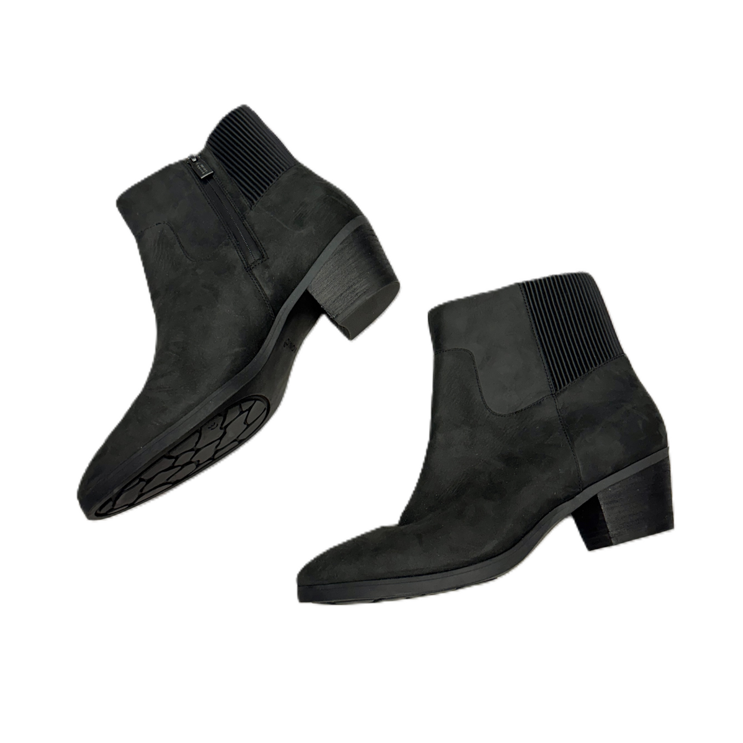 Boots Ankle Heels By Vionic In Black, Size: 11