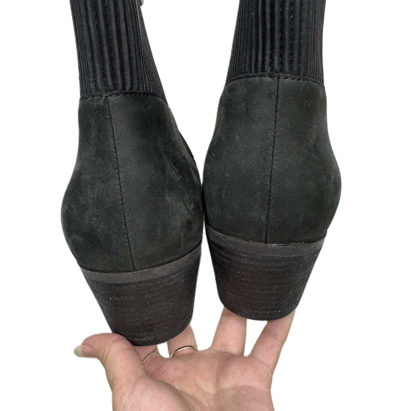 Boots Ankle Heels By Vionic In Black, Size: 11