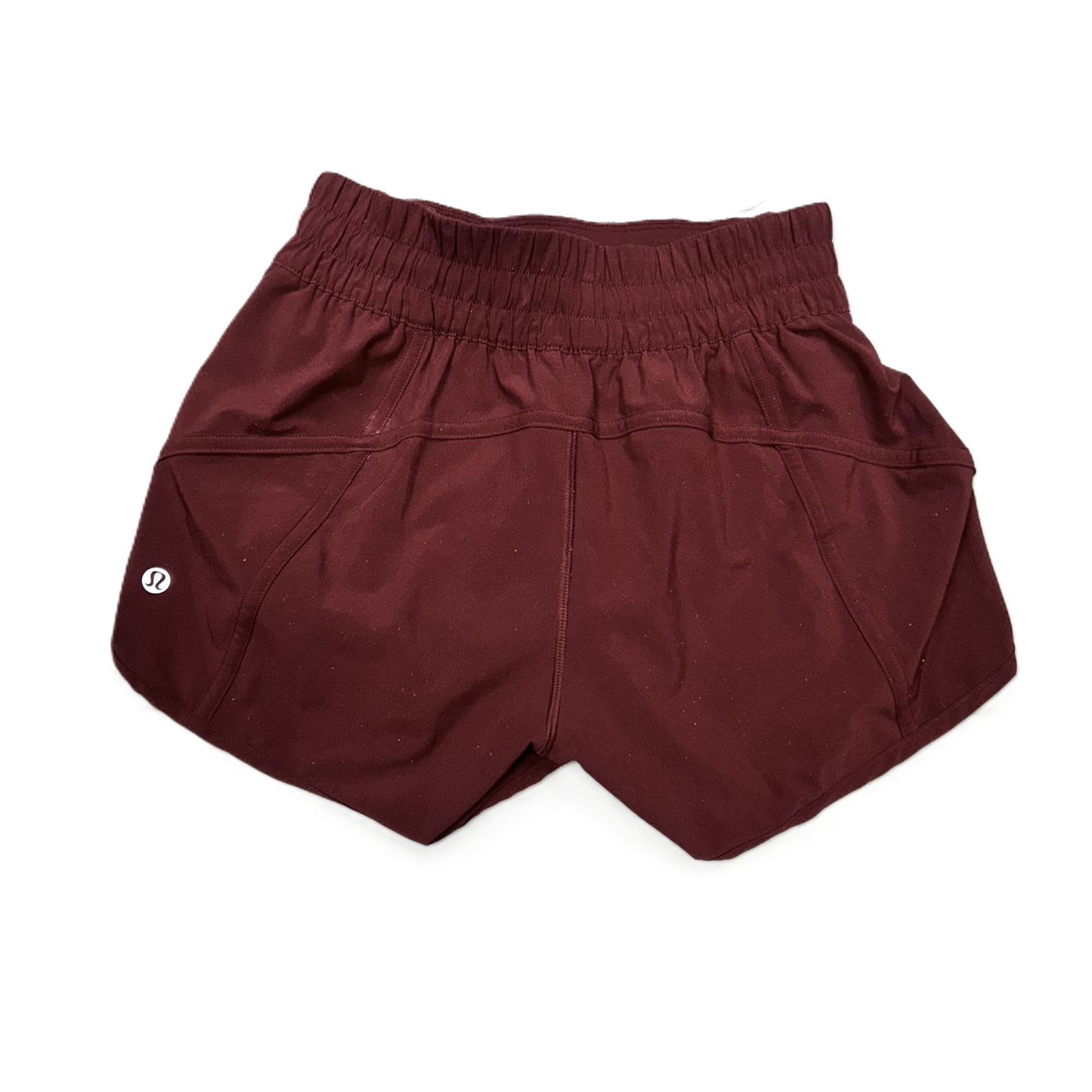 Athletic Shorts By Lululemon In Red, Size: S