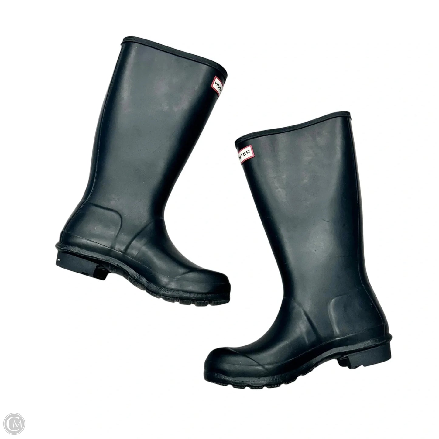 Boots Rain By Hunter In Navy, Size: 6