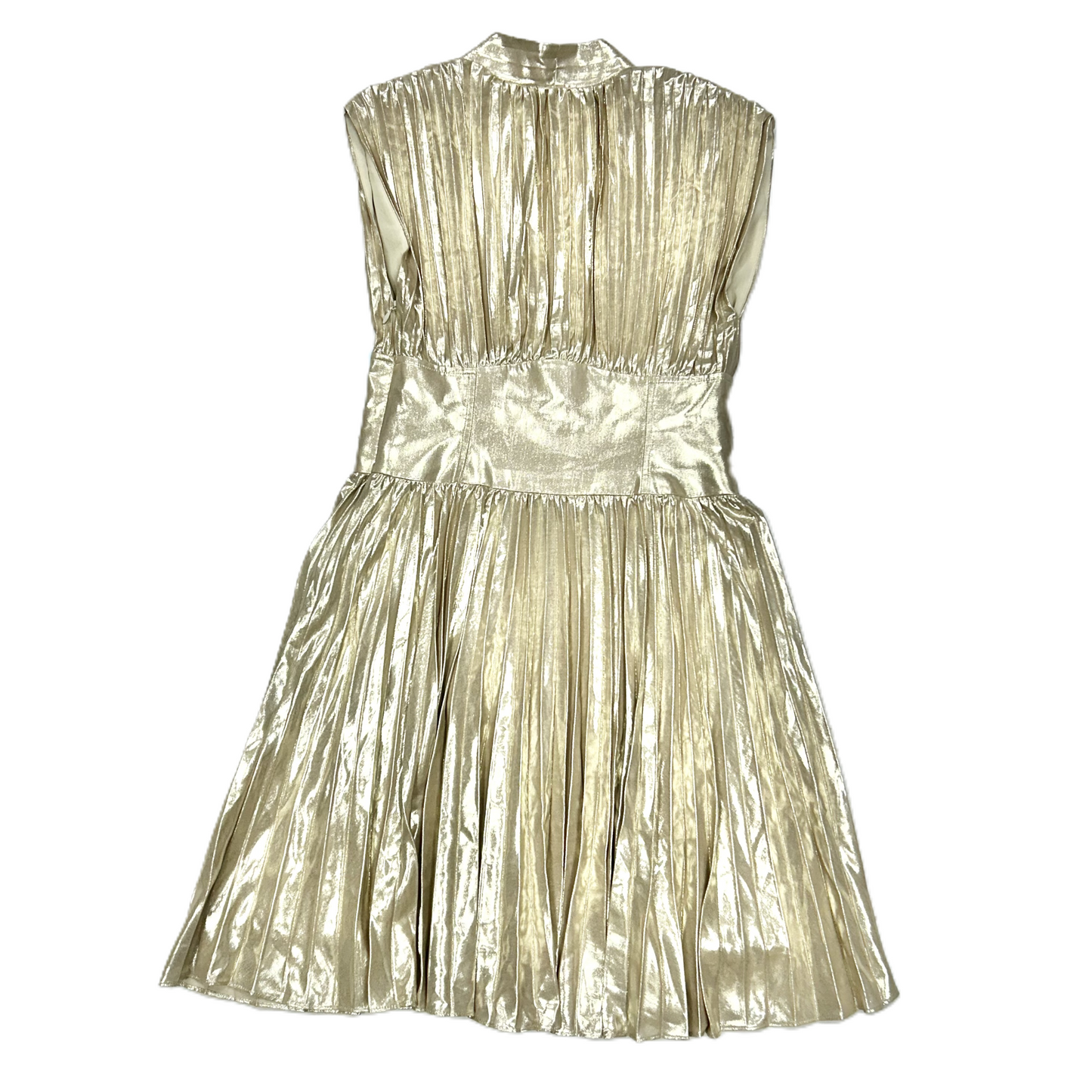 Dress Party Short By Banana Republic In Gold, Size: Xs