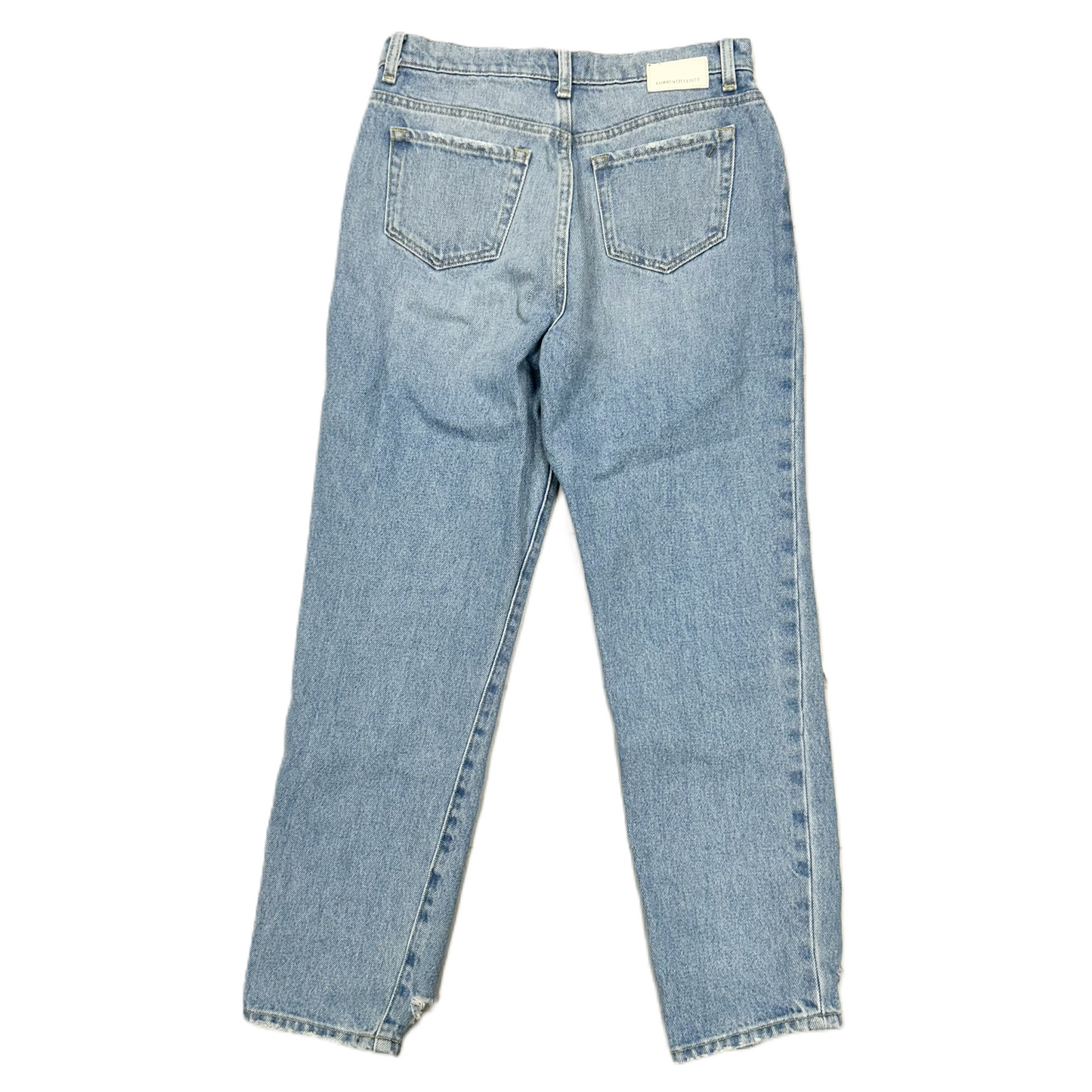 Jeans Straight By Current/elliott In Blue Denim, Size: 0