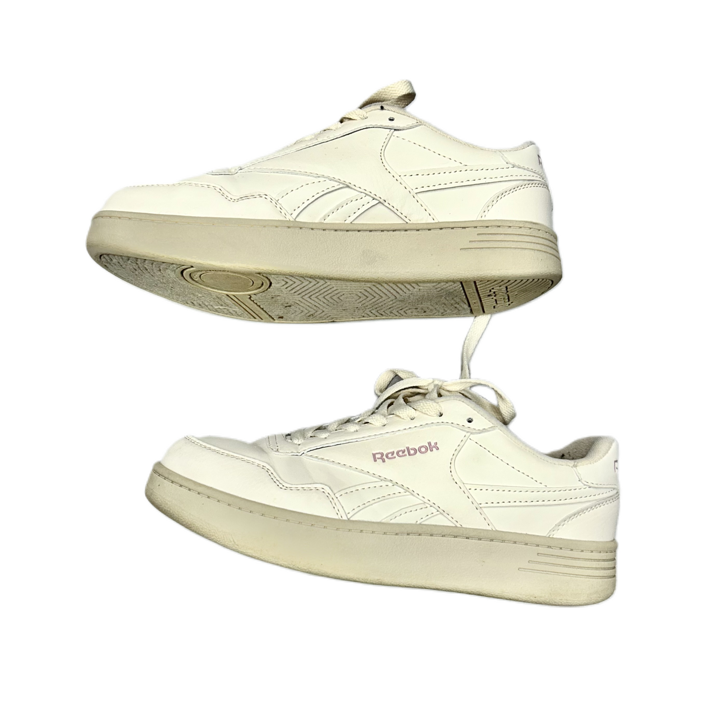 Shoes Sneakers By Reebok In Cream, Size: 7.5