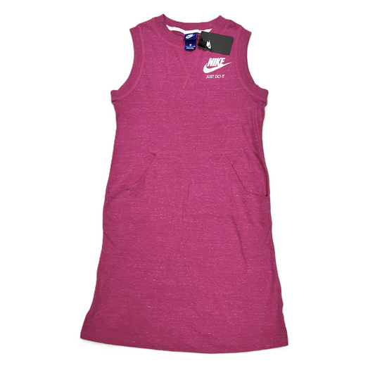 Athletic Dress By Nike Apparel In Purple, Size: S