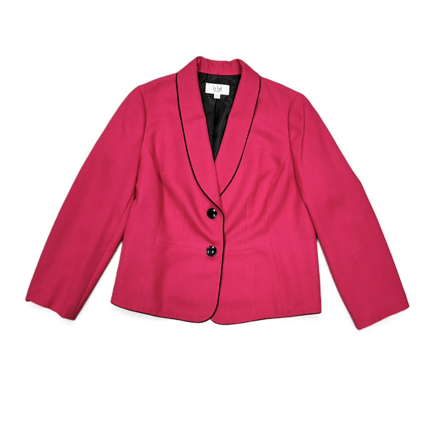 Blazer By Le Suit In Pink, Size: Xl