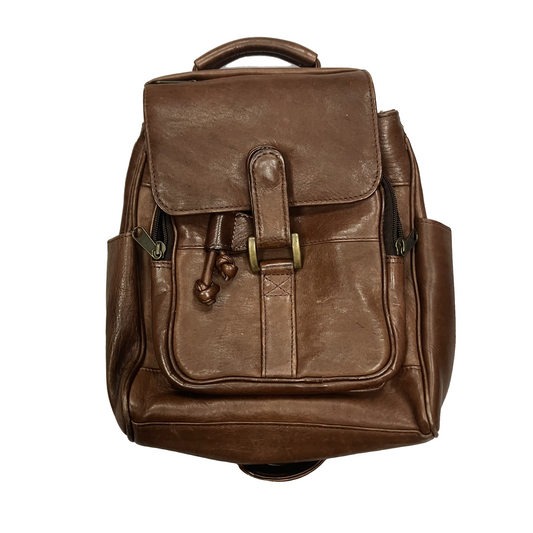 Backpack Leather By Wilsons Leather, Size: Small