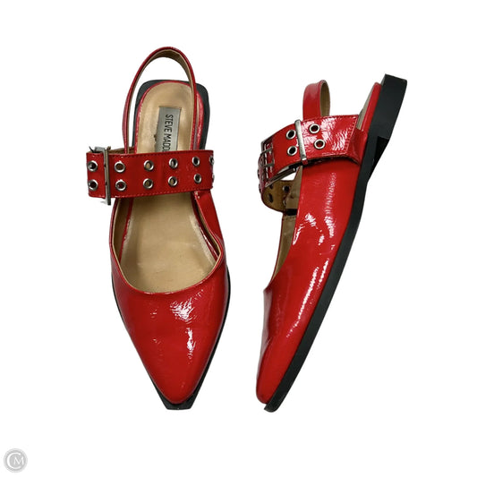 Shoes Flats By Steve Madden In Red, Size: 8.5