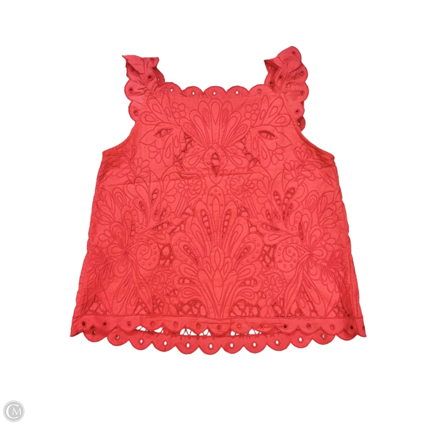 Top Sleeveless By Maeve In Red, Size: Xs