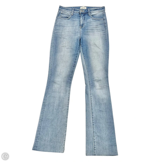Jeans Flared By L Agence In Blue Denim, Size: 2