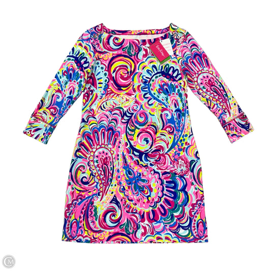 Dress Designer By Lilly Pulitzer In Blue & Pink, Size: S