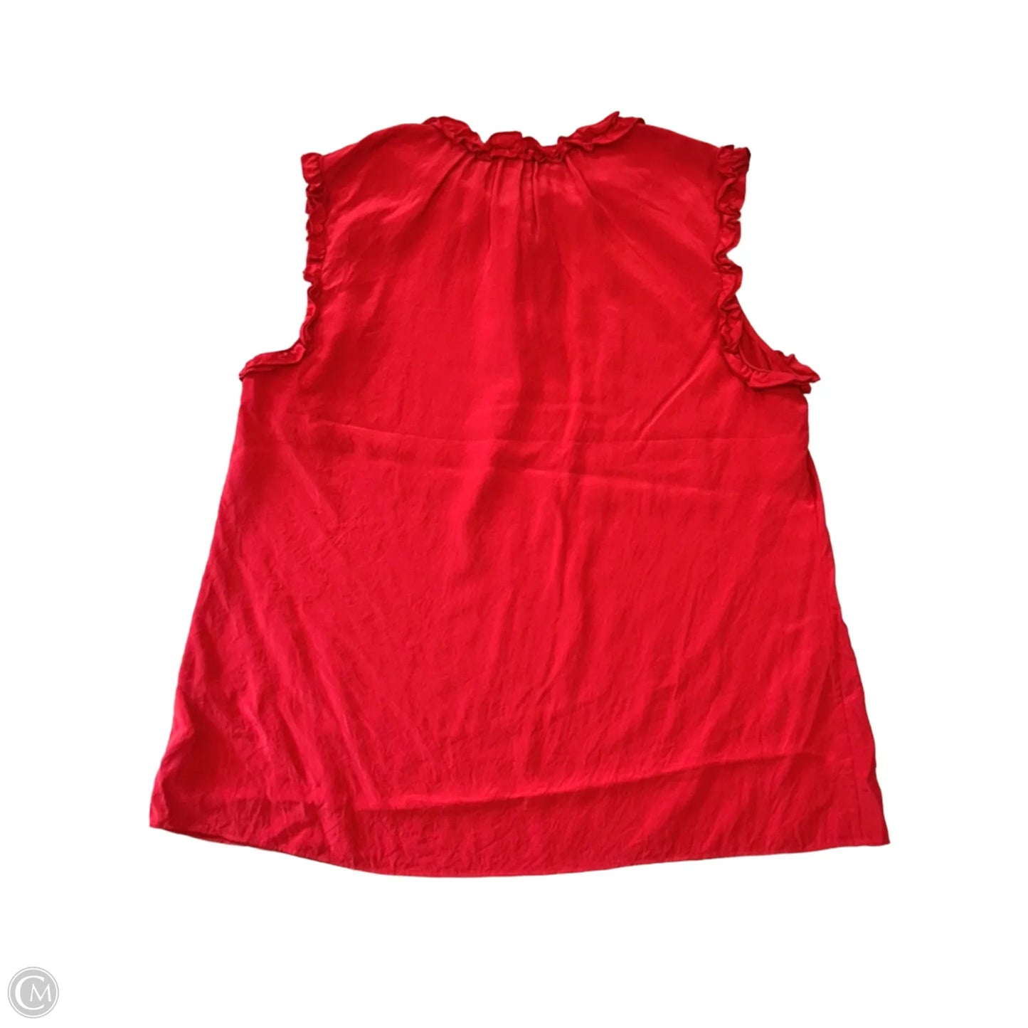 Blouse Designer By Tory Burch In Red, Size: M