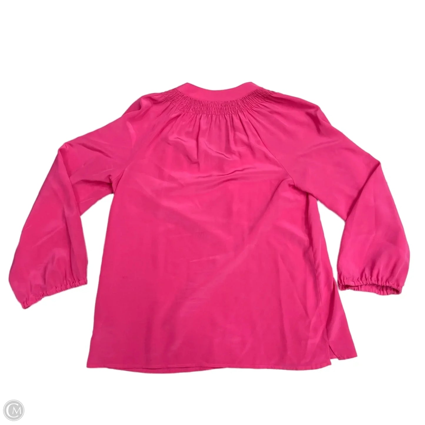 Top Long Sleeve Designer By Lilly Pulitzer In Pink, Size: M