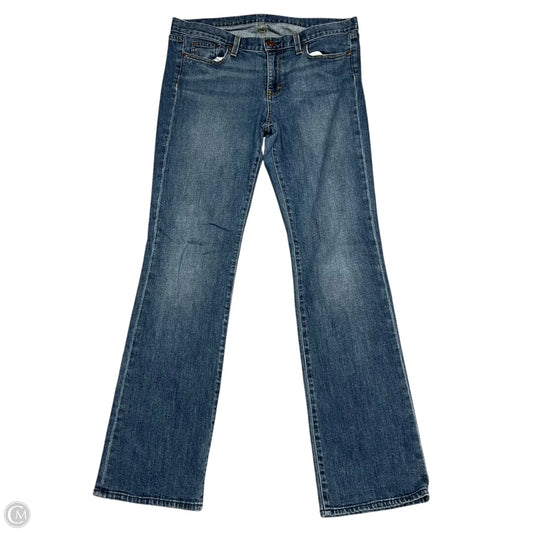 Jeans Boot Cut By J. Crew In Blue Denim, Size: 12