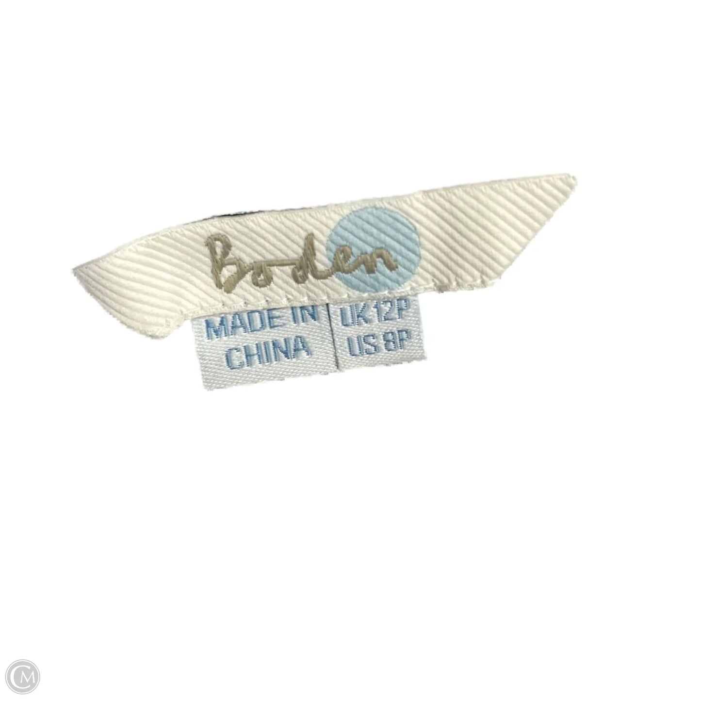 Dress Party Midi By Boden In Blue & White, Size: Mp