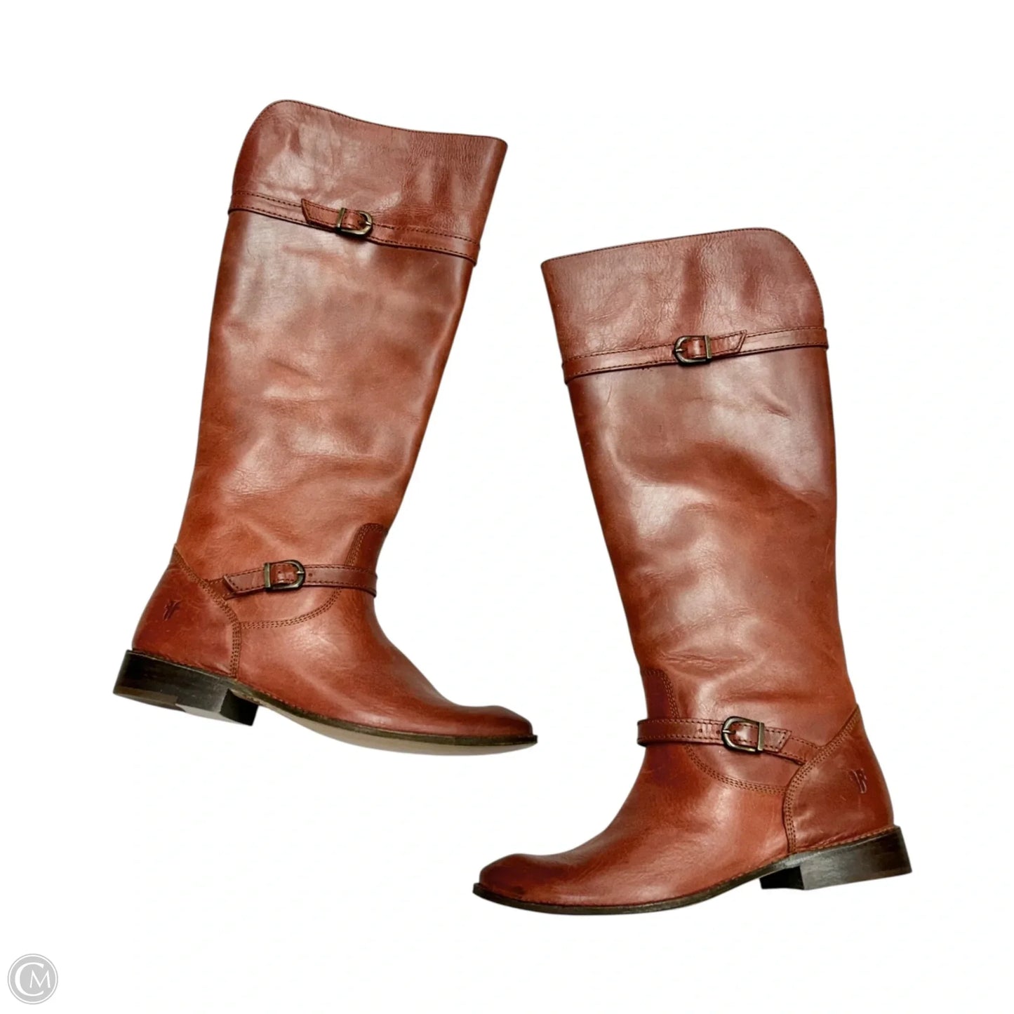 Boots Designer By Frye In Red, Size: 7